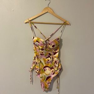River Island one-piece bathing suit from Nordstrom size 10
